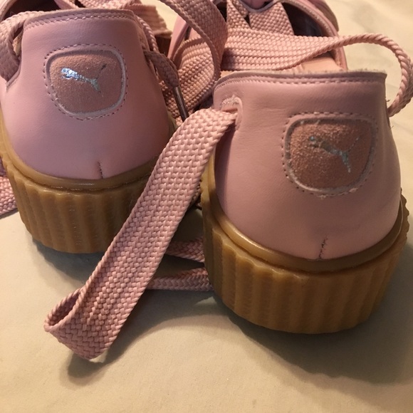 Fenty Puma by Rihanna Creeper Bandana pink leather - Picture 7 of 8